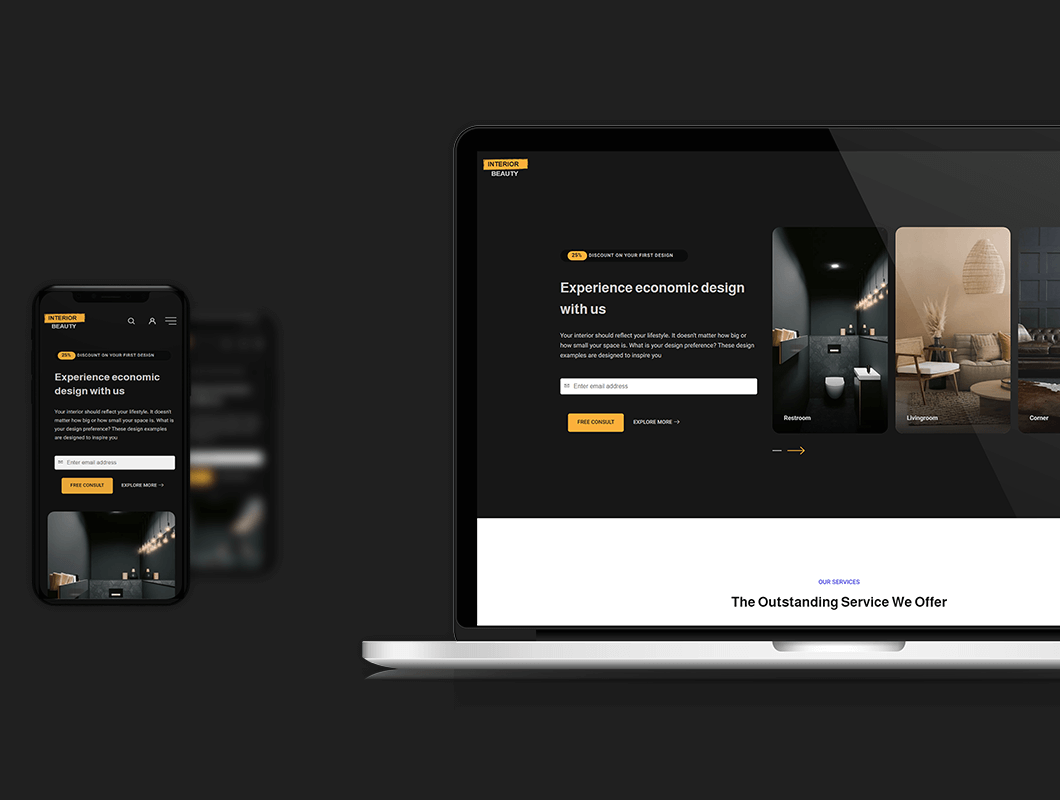 Interior Beauty — Fastest Landing Page